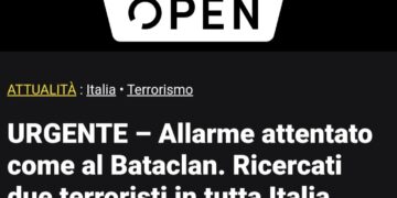 Open pubblica catena di Sant’Antonio: accusa fake di terrorismo per due albanesi. Uno minaccia querele e l’altro è in carcere da anni