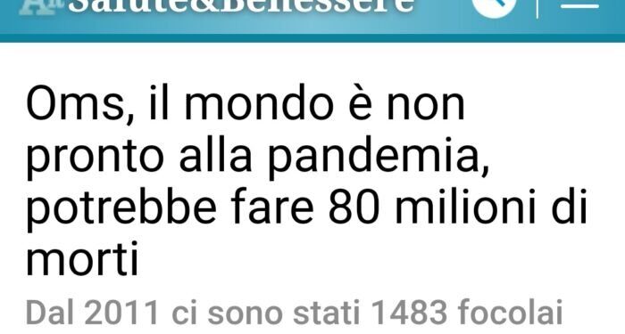 Contro l’allarmismo mediatico sulla salute: la paura è una malattia in sé