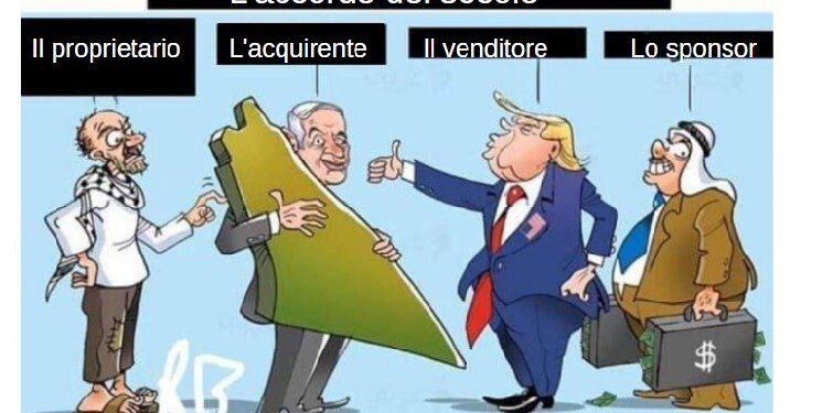 La vignetta che spiega il Piano Trump meglio di qualsiasi editoriale