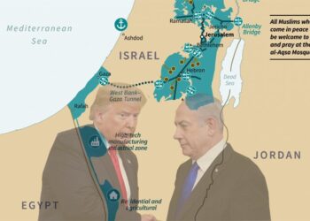 Wikipedia e Google modificano la superficie della Palestina dopo l’annuncio del piano Trump