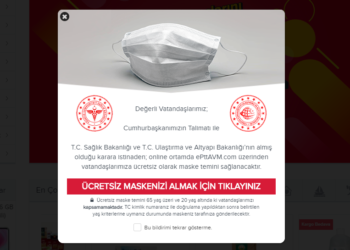 La Turchia distribuisce mascherine gratis ai cittadini