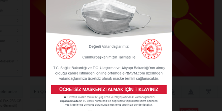 La Turchia distribuisce mascherine gratis ai cittadini