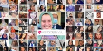 #iostoconsilvia, un collage di selfie di donne a sostegno di Silvia Romano