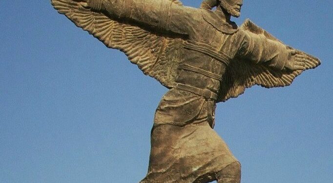Abbas Ibn Firnas: il primo uomo che ha volato, le ali di seta, legno e piume
