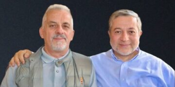 A sinistra nella foto Umar Frigo