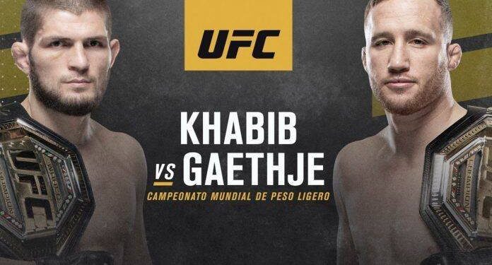 Domani Khabib Nurmagomedov VS Justin Gaethje, in palio la cintura di campione del mondo