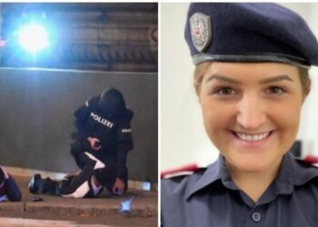 Anche una poliziotta musulmana nella caccia ai terroristi di Vienna