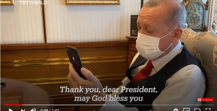 Erdogan chiama i due eroi turchi di Vienna: Sono orgoglioso di voi