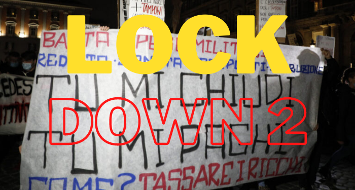 Rossa, Arancione e Gialla, il Dpcm colora l’italia in base alle proteste