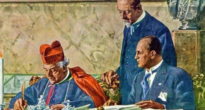 L’11 febbraio del 1929 la firma dei Patti Lateranensi, un’ipoteca sui diritti religiosi degli italiani