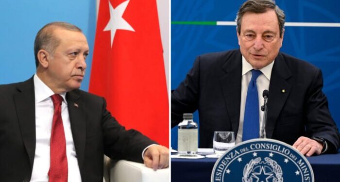 La Turchia reagisce alle parole di Draghi: guardati in casa, Erdogan eletto e tu no