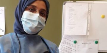 Youssra la studentessa di medicina a tirocinio dove curarono suo padre