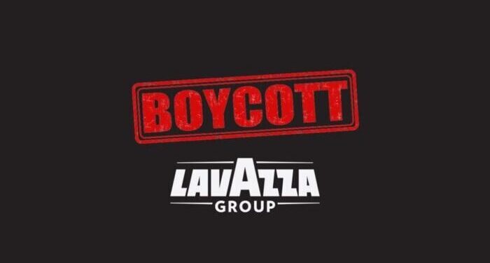 Lavazza scivola sulla Palestina e sui social parte il boicottaggio