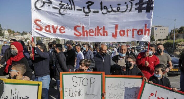 Gli abitanti di Sheikh Jarrah ostaggi della campagna elettorale