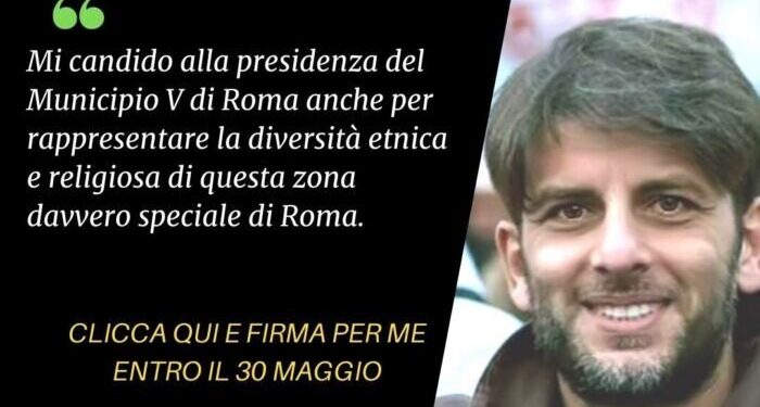 Francesco Tieri: mi candido a Roma anche per il diritto di culto dei musulmani