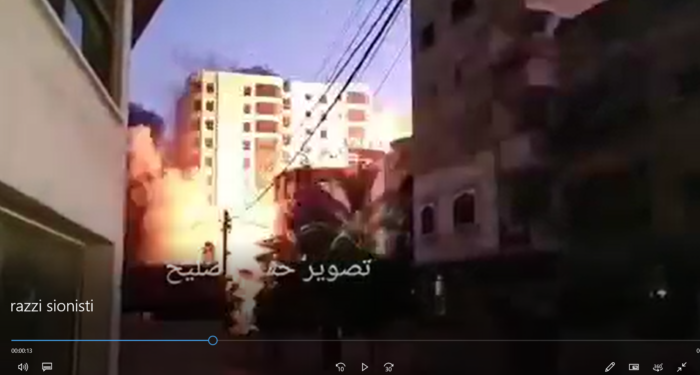 Missili israeliani contro i civili, 30 morti-IL VIDEO