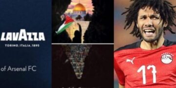 Lavazza contro il tweet pro-palestina di ElNeny ma scatta il boicottaggio