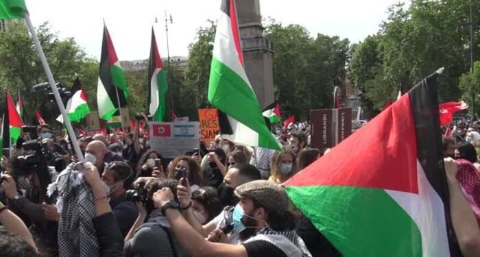 A Roma pienone per la Palestina, assenti i partiti