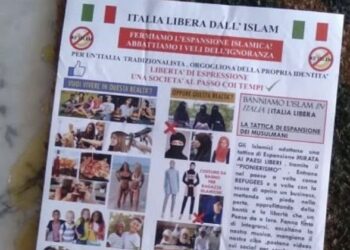 Volantino di minacce islamofobe a Roma, per Francesco Tieri un fatto inquietante