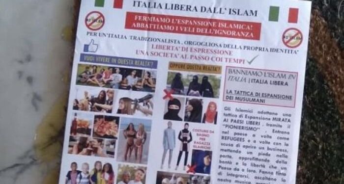 Volantino di minacce islamofobe a Roma, per Francesco Tieri un fatto inquietante