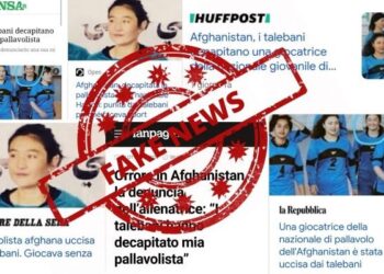 Pallavolista uccisa perché senza velo? L’ennesima fake sui talebani