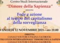 Fede e azione al tempo del capitalismo della sorveglianza: l’iniziativa