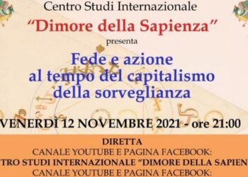 Fede e azione al tempo del capitalismo della sorveglianza: l’iniziativa