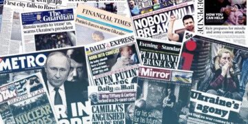 Guerra in Ucraina: i media occidentali fanno un tifo spudorato