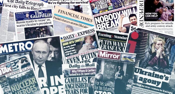 Guerra in Ucraina: i media occidentali fanno un tifo spudorato