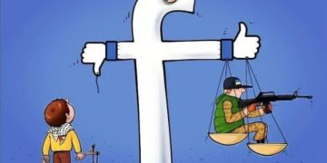 Facebook censura ancora l’informazione sulla violenza israeliana