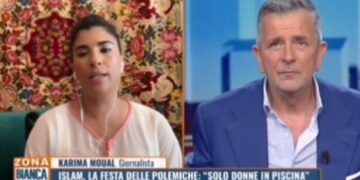 Karima Moual shock sulla piscina per sole donne: musulmane sottomesse dal velo