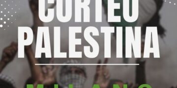 Corteo a Milano: con la Palestina contro i crimini di guerra israeliani a Gaza