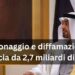 Denuncia gli Emirati per spionaggio e diffamazione: chiesto risarcimento da 2,7 miliardi