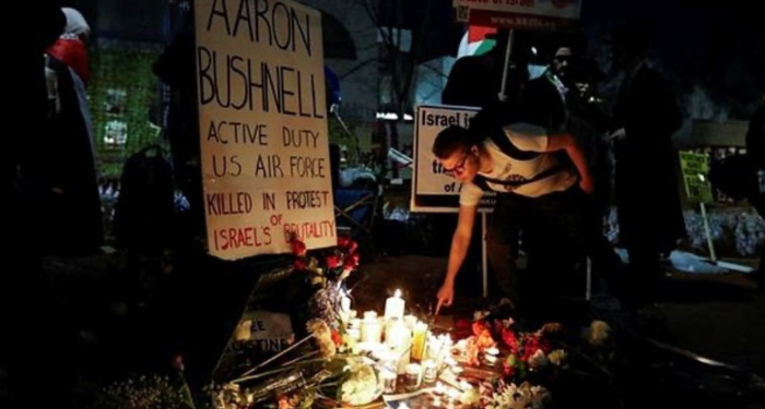 Aaron Bushnell: il perché del gesto estremo della ”torcia umana” immolatosi per la Palestina