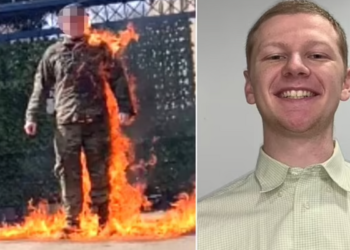 Protesta estrema per la Palestina: soldato americano si dà fuoco al grido di ”Palestina libera” davanti all’ambasciata Israeliana a Washington