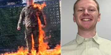 Protesta estrema per la Palestina: soldato americano si dà fuoco al grido di ”Palestina libera” davanti all’ambasciata Israeliana a Washington