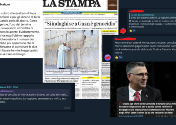 Odio, depistaggio, e hackeraggio: la reazione della galassia sionista italianacontro  Papa Francesco che parla di plausibile genocidio israeliano