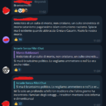 Commenti della community del gruppo Telegram di Israele Senza Filtri in reazione all'intervista del Papa