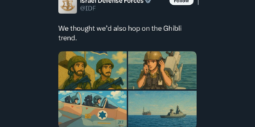 La profanazione dell’arte: l’estetica anti-guerra di Studio Ghibli usata da Israele per mascherare il genocidio