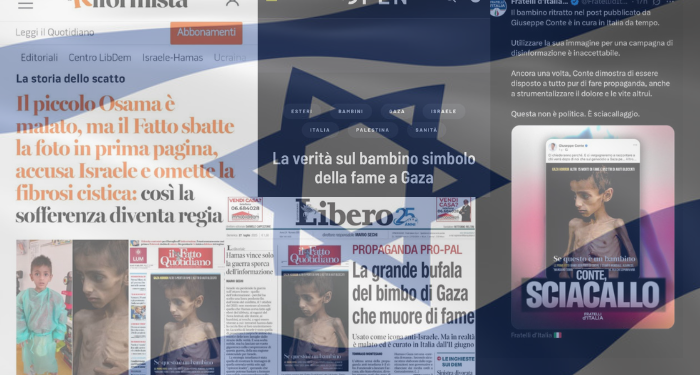 Caso Osama Al Raqab: non è una bufala. È Gaza. È un genocidio. E voi siete complici.