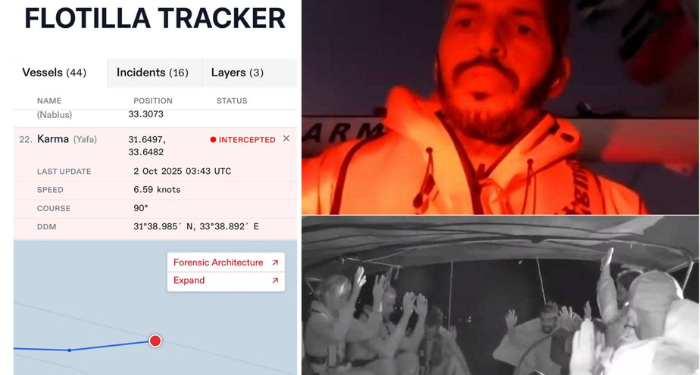 Global Sumud Flotilla: fermata a largo di Gaza, tra gli equipaggi anche il presidente UCOII Yassine Lafram