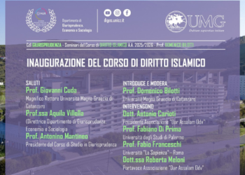 Un corso di diritto islamico all’Università “Magna Graecia” di Catanzaro