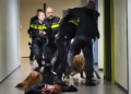 Paesi Bassi, donna incinta gettata a terra dalla polizia in un centro per richiedenti asilo: l’Europa dei diritti finisce in un corridoio di Zeist
