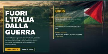 Fuori l’Italia dalla guerra: nasce una mobilitazione nazionale per la pace