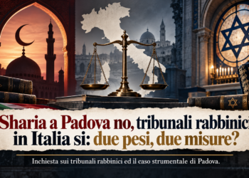 Sharia a Padova no, tribunali rabbinici in Italia si: due pesi, due misure?