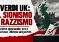 I Verdi britannici votano: «Il sionismo è razzismo». La sfida aperta alla definizione IHRA